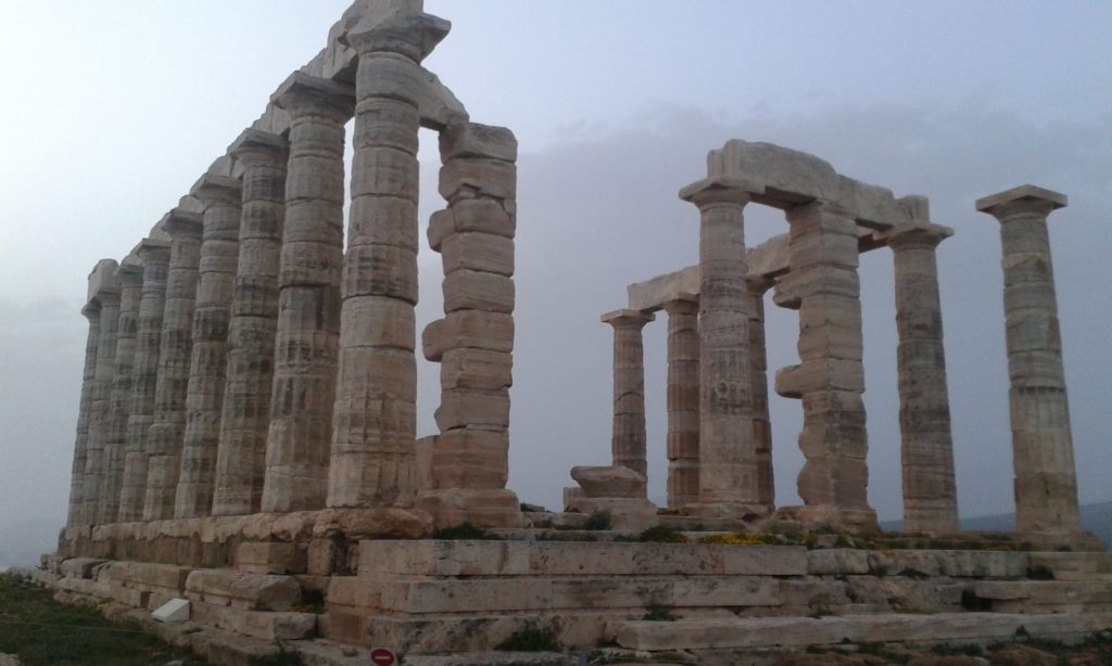 Visitar el Templo de Poseidón en el cabo Soúnion