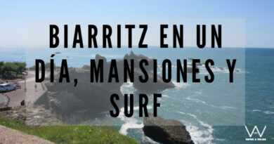 Biarritz en un día, mansiones y surf