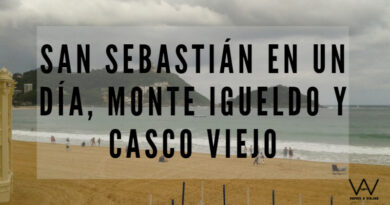 San Sebastián en un día, Monte Igueldo y Casco Viejo