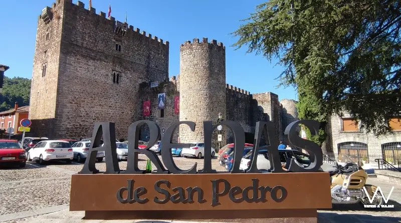 Cartel Arenas de San Pedro y el Castillo de Arenas de San Pedro o del Condesdable Dávalos