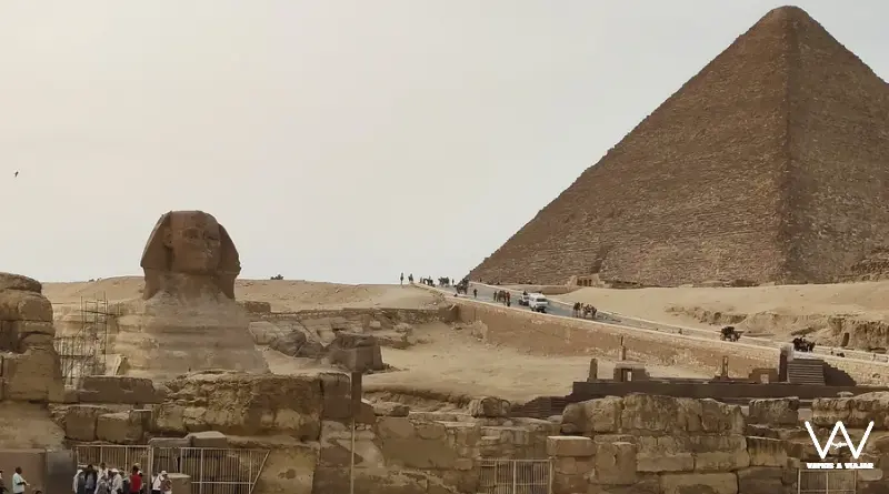 Esfinge y pirámide de Guiza
