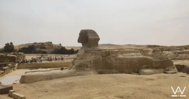 Esfinge de Giza vista en el free tour