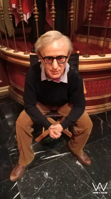 Woody Allen en el Museo de Cera de Madrid