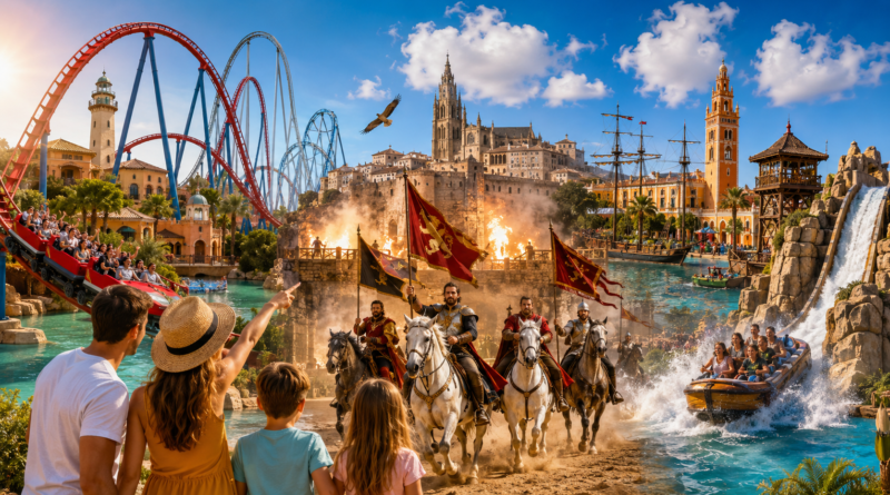 Los mejores parques temáticos de España para ir con niños