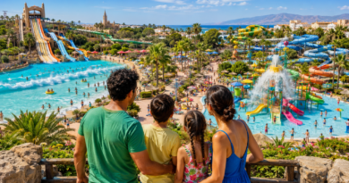 Parques acuáticos en Andalucía para ir con niños este verano