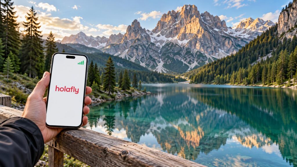 Holafly, la mejor tarjeta SIM para viajar en 2025 [5% descuento]