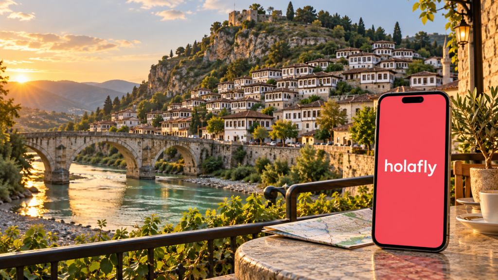 eSIM para Albania: internet en Tirana y la Riviera